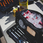 LSU Tigers - BBQ Kit Grill Set & Cooler