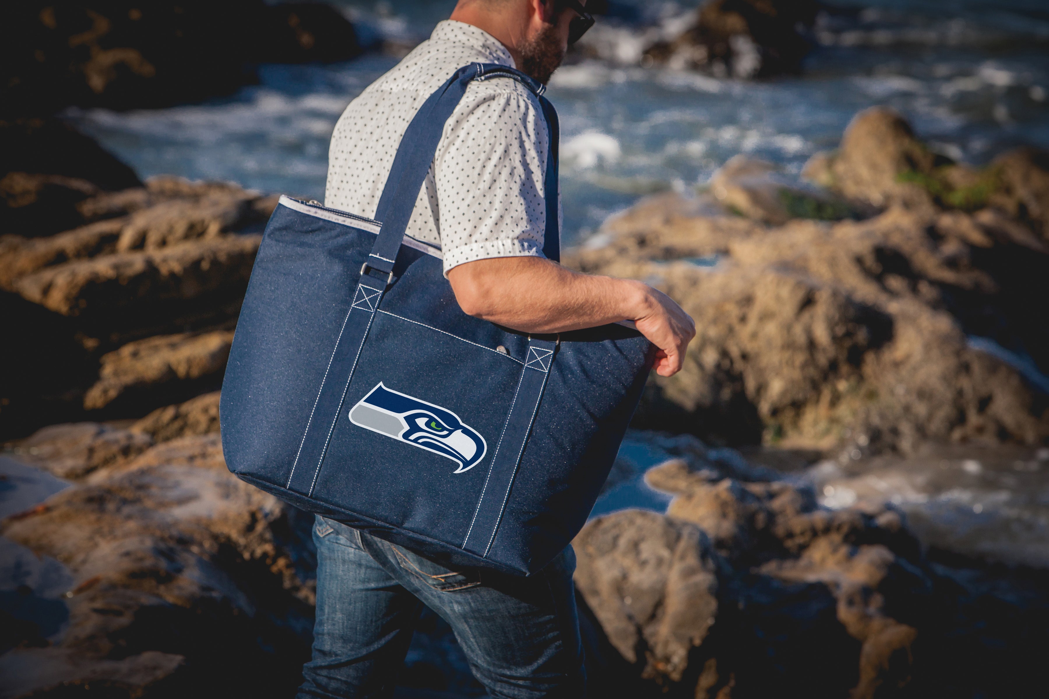 Seattle Seahawks - Tahoe XL Cooler Tote Bag