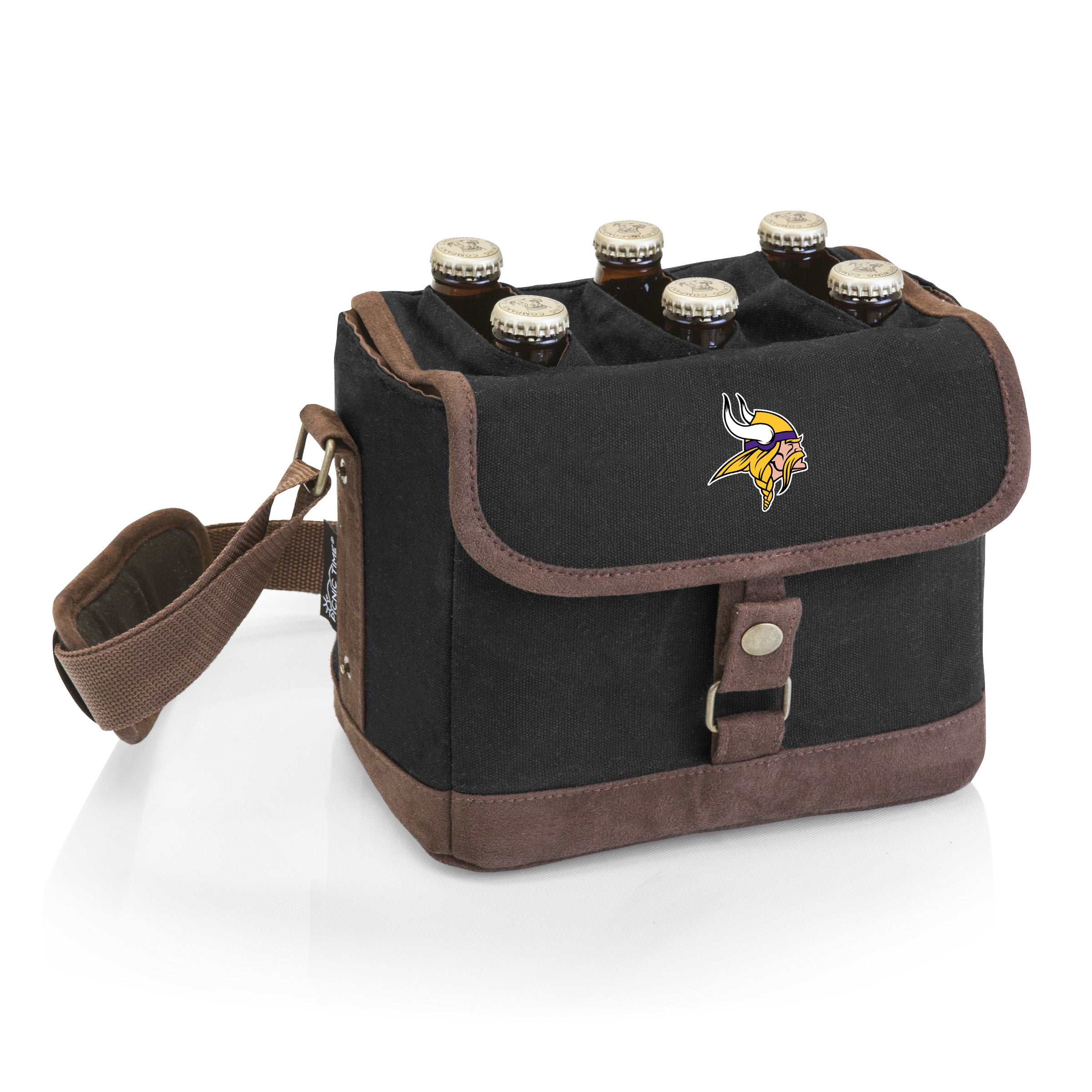 Minnesota Vikings - Beer Caddy Cooler Tote with Opener