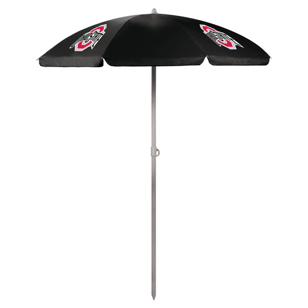 Ohio State Buckeyes - 5.5 Ft. Portable Beach Umbrella