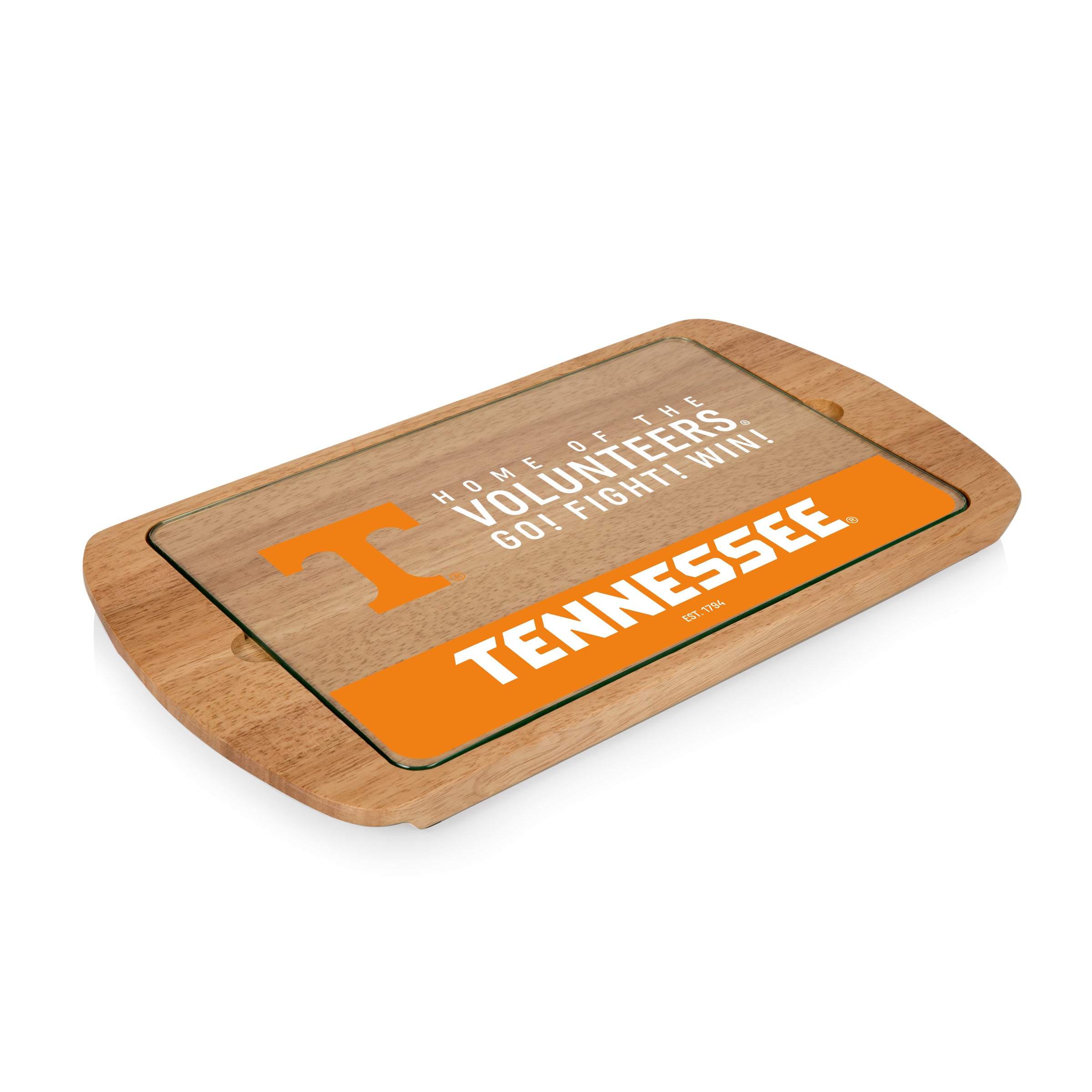 Tennessee Volunteers - Billboard Glass Top Serving Tray