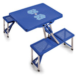 North Carolina Tar Heels - Picnic Table Portable Folding Table with Seats