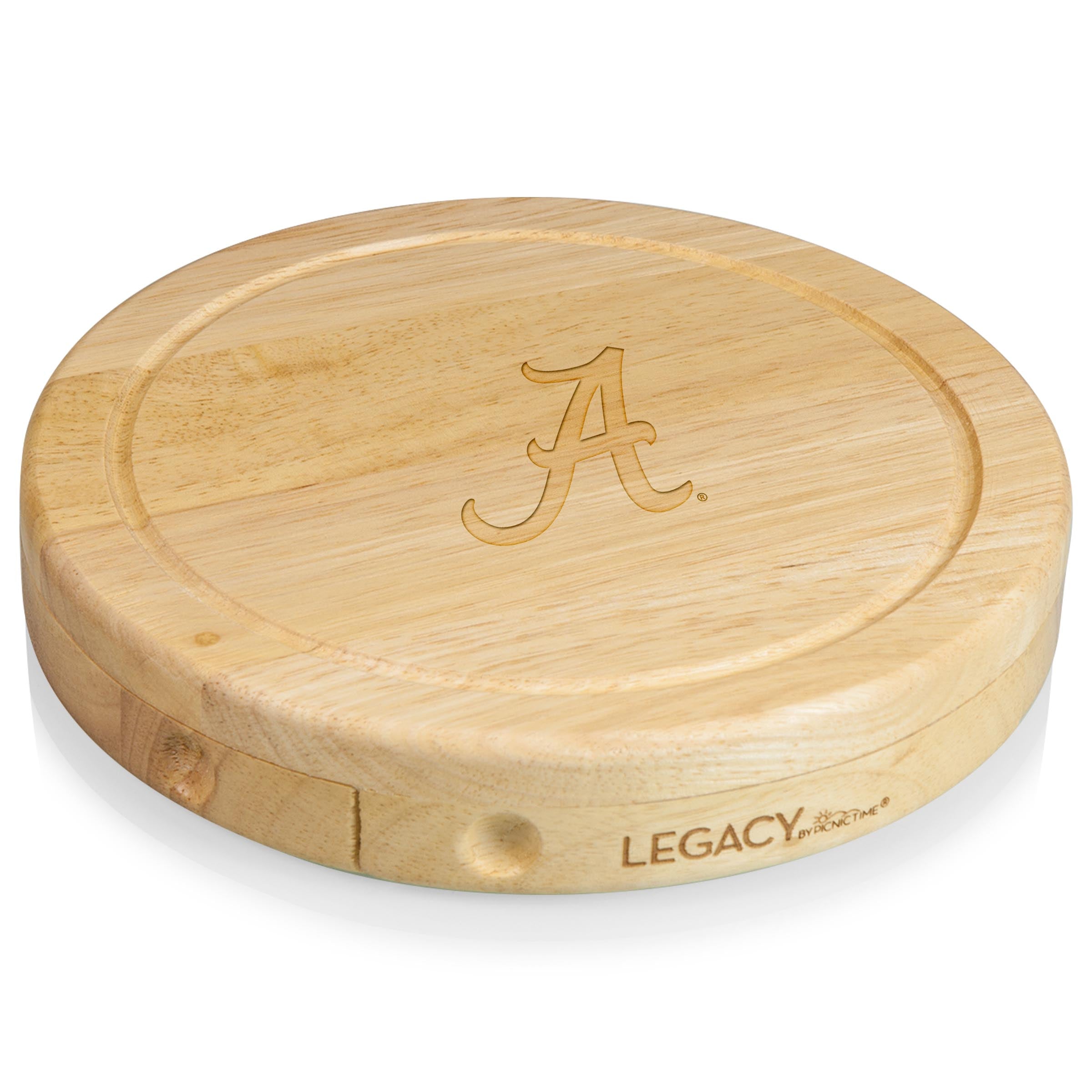 Alabama Crimson Tide - Brie Cheese Cutting Board & Tools Set