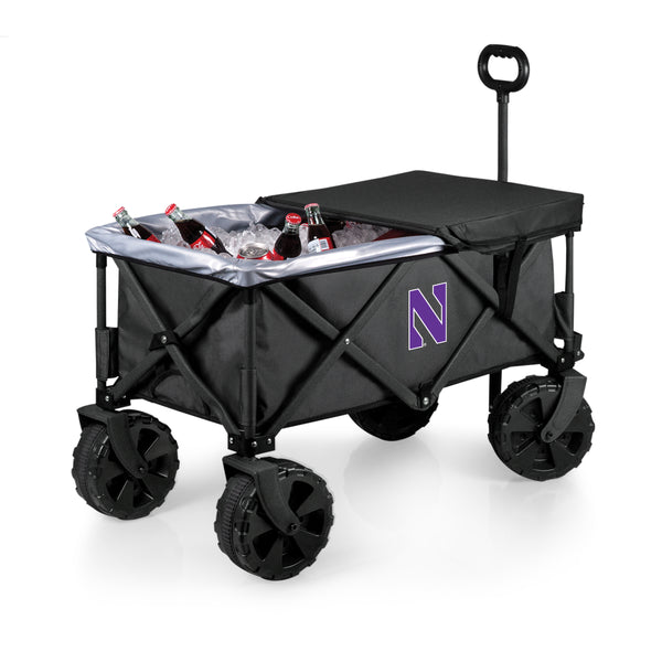 Northwestern Wildcats - Adventure Wagon Elite All-Terrain Portable Utility Wagon