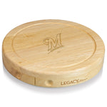 Milwaukee Brewers - Brie Cheese Cutting Board & Tools Set