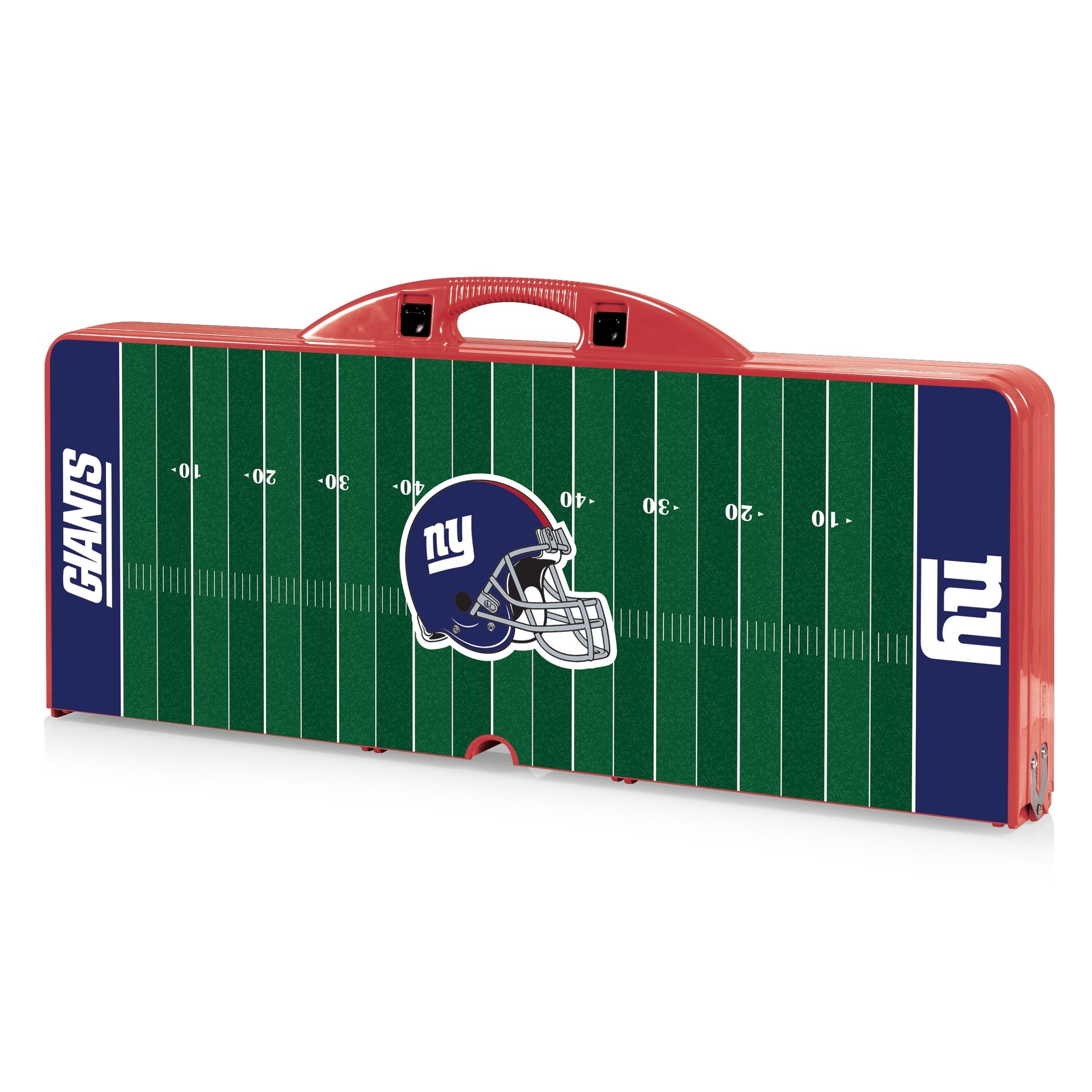 Football Field - New York Giants - Picnic Table Portable Folding Table with Seats