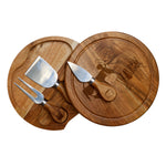 Ratatouille - Acacia Brie Cheese Cutting Board & Tools Set