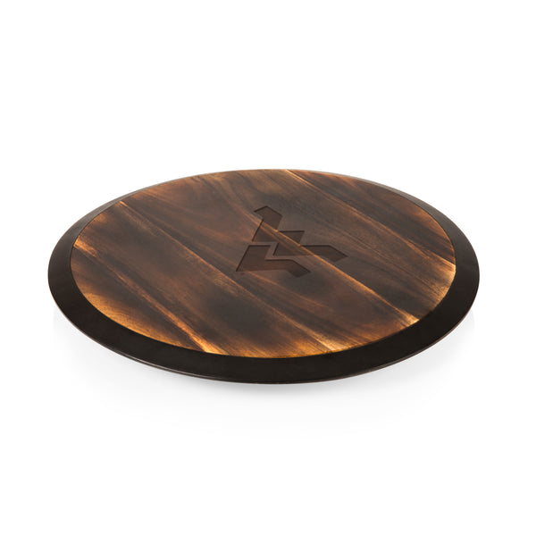 West Virginia Mountaineers - Lazy Susan Serving Tray