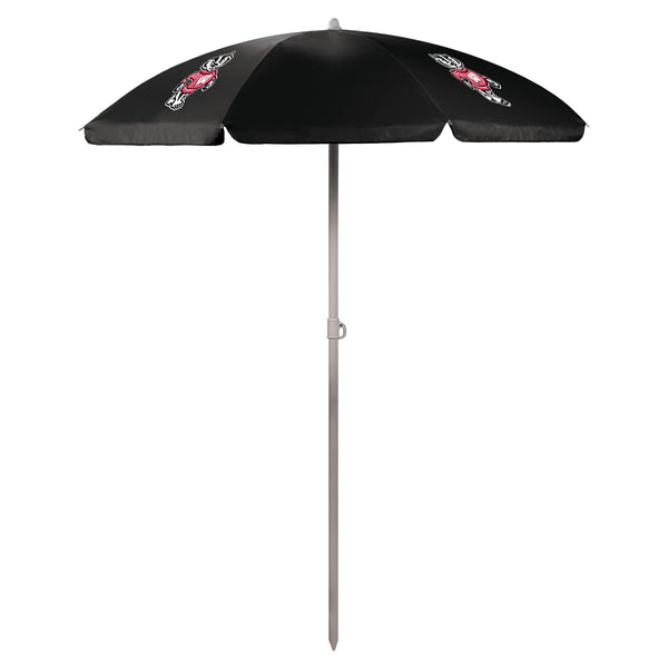 Wisconsin Badgers - 5.5 Ft. Portable Beach Umbrella