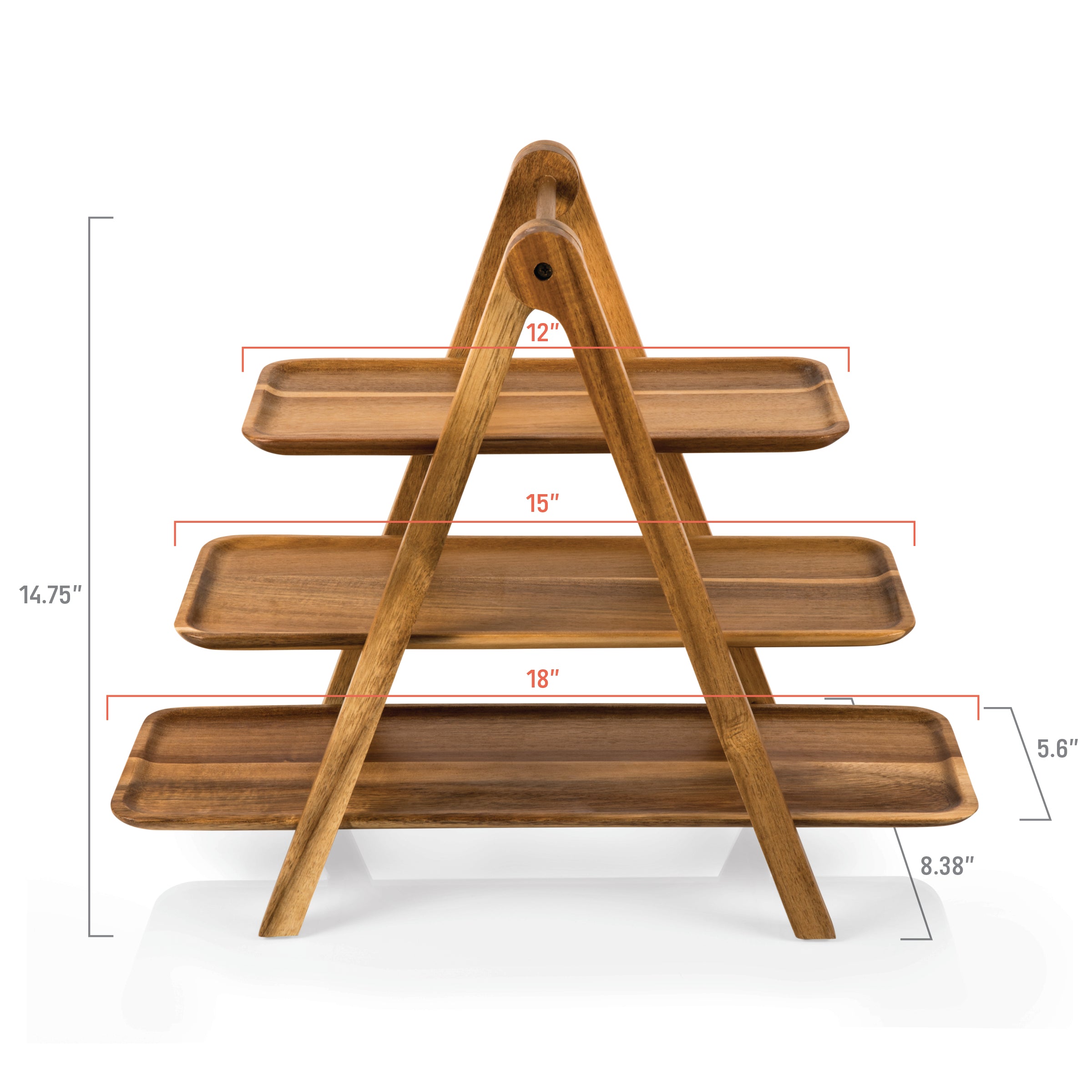 Indiana Hoosiers - Serving Ladder 3 Tiered Serving Station