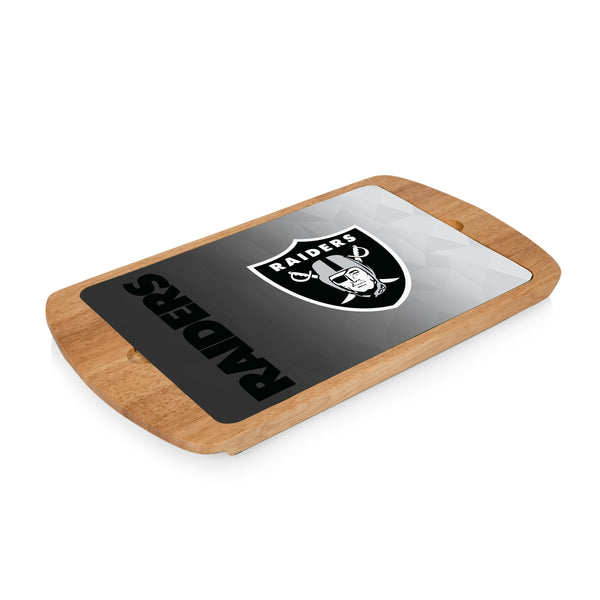 Las Vegas Raiders - Billboard Glass Top Serving Tray