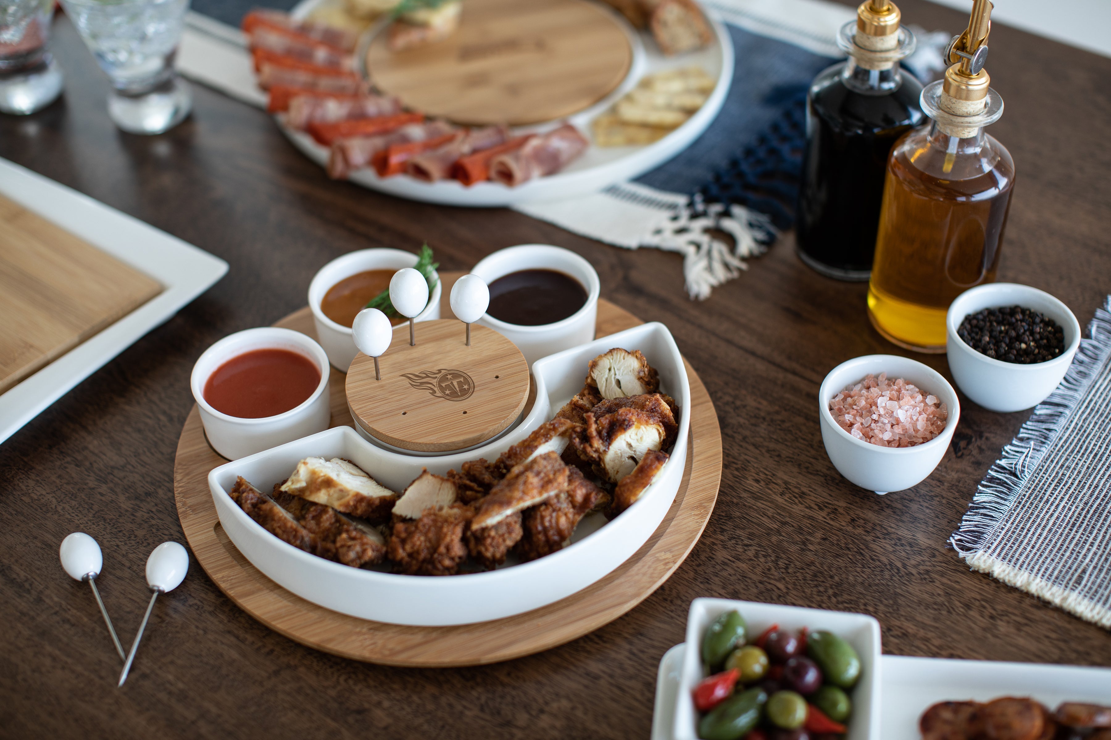 Tennessee Titans - Symphony Appetizer Serving Tray Set