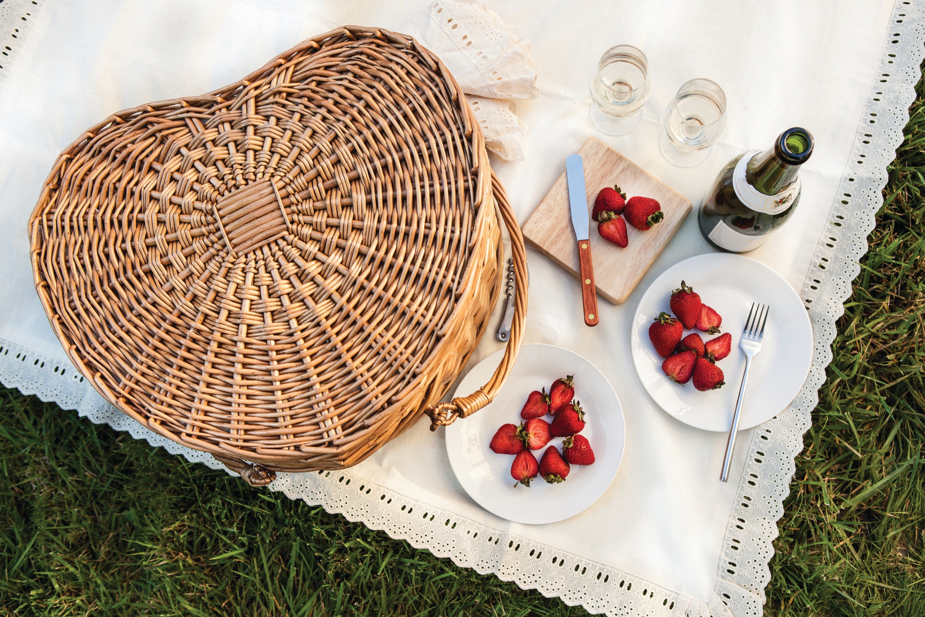 Heart Picnic Basket