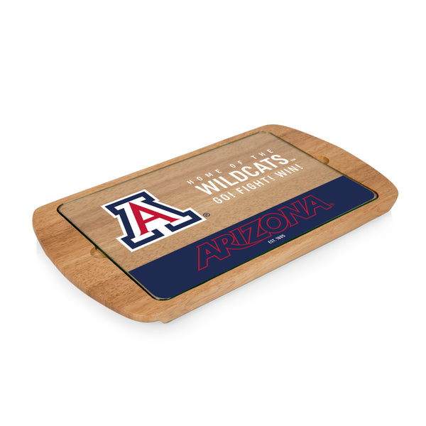 Arizona Wildcats - Billboard Glass Top Serving Tray