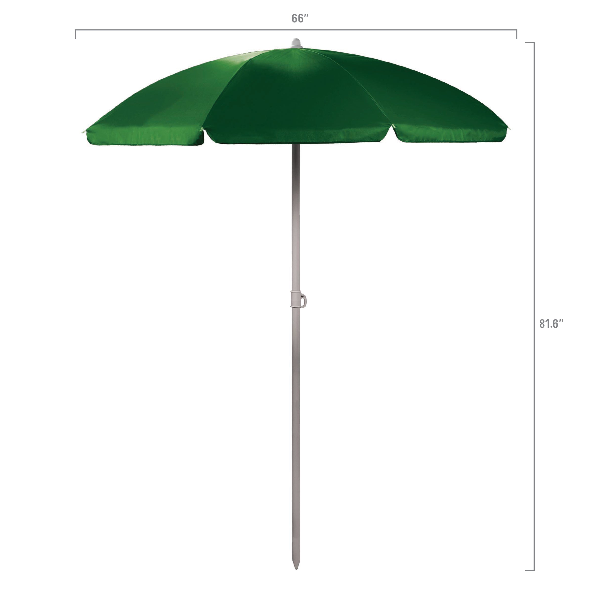 Oregon Ducks - 5.5 Ft. Portable Beach Umbrella