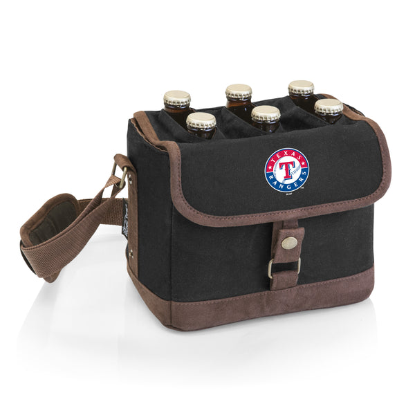 Texas Rangers - Beer Caddy Cooler Tote with Opener