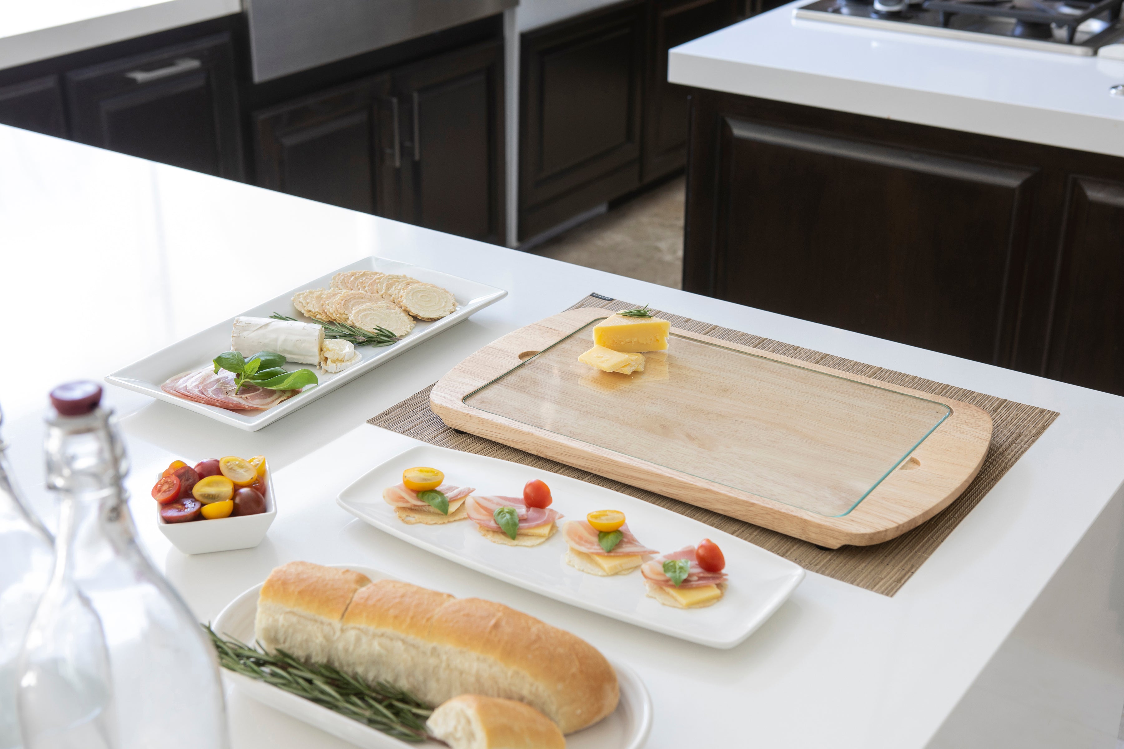 Cleveland Browns - Billboard Glass Top Serving Tray