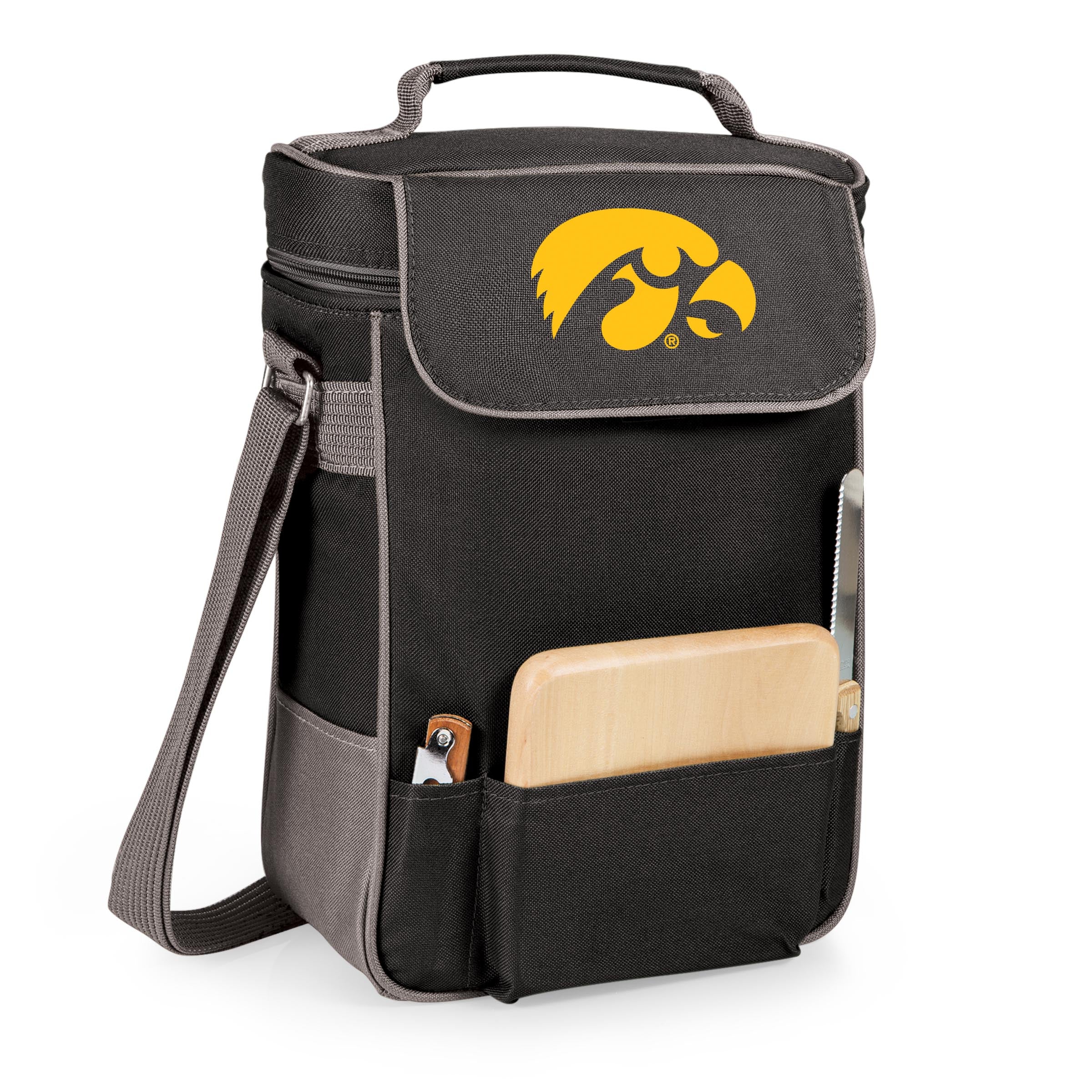 Iowa Hawkeyes - Duet Wine & Cheese Tote