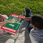 Nebraska Cornhuskers - Concert Table Mini Portable Table