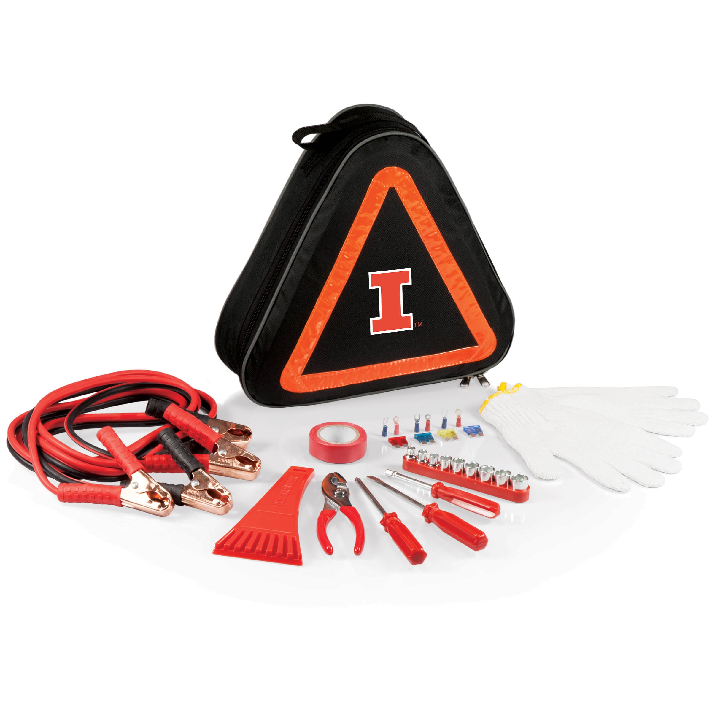 Illinois Fighting Illini - Roadside Emergency Car Kit