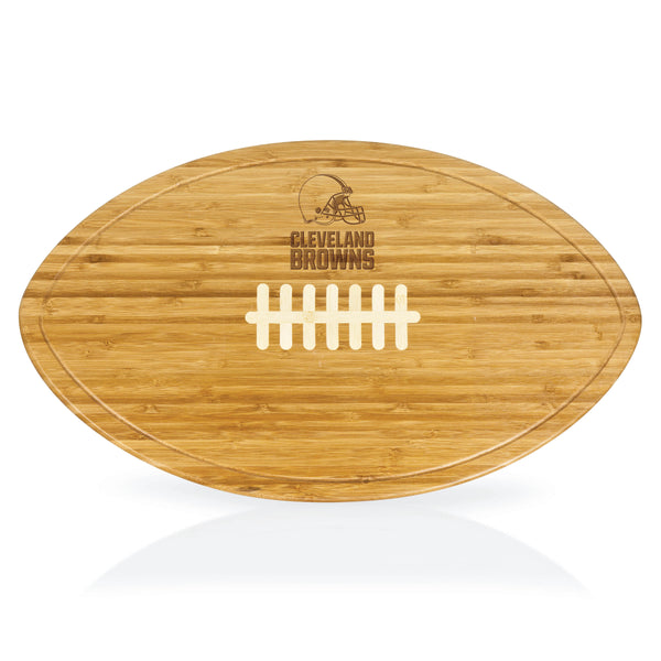 Cleveland Browns - Kickoff Football Cutting Board & Serving Tray