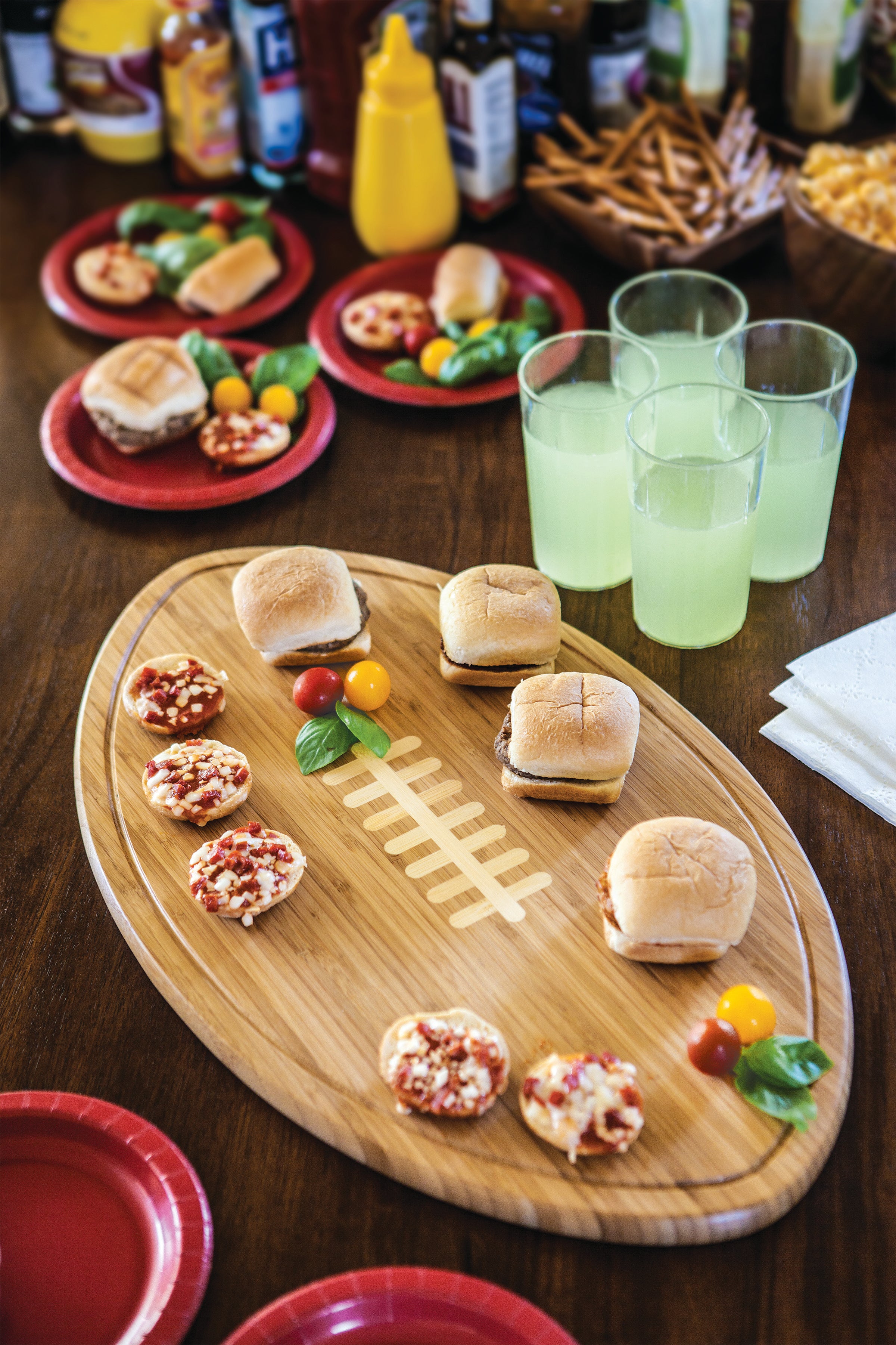 Kansas Jayhawks - Kickoff Football Cutting Board & Serving Tray