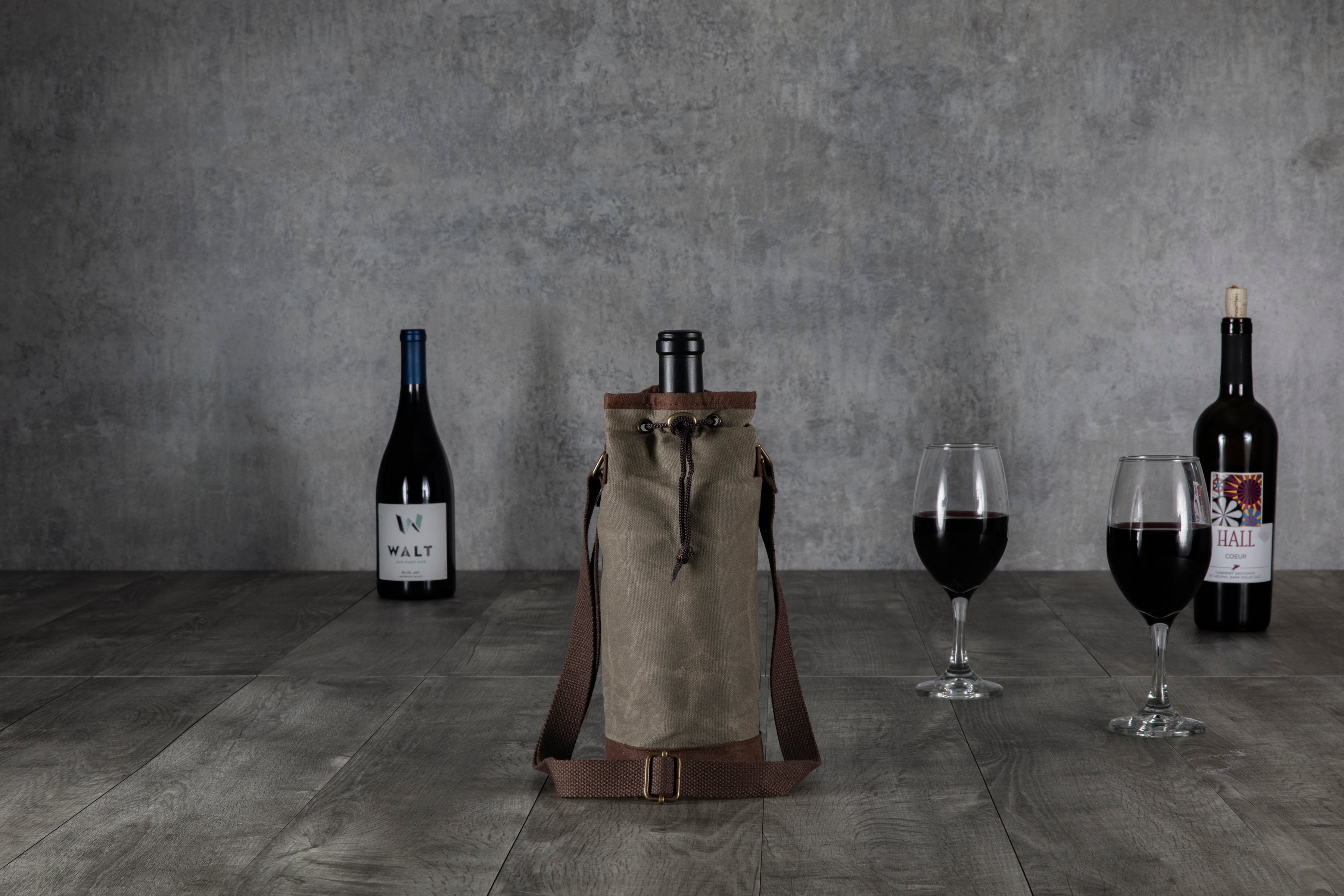 San Francisco 49ers - Waxed Canvas Wine Tote