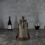 Buffalo Bills - Waxed Canvas Wine Tote