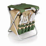 Gardener Folding Seat with Tools