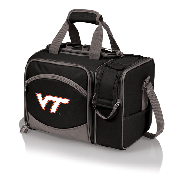 Virginia Tech Hokies - Malibu Picnic Basket Cooler