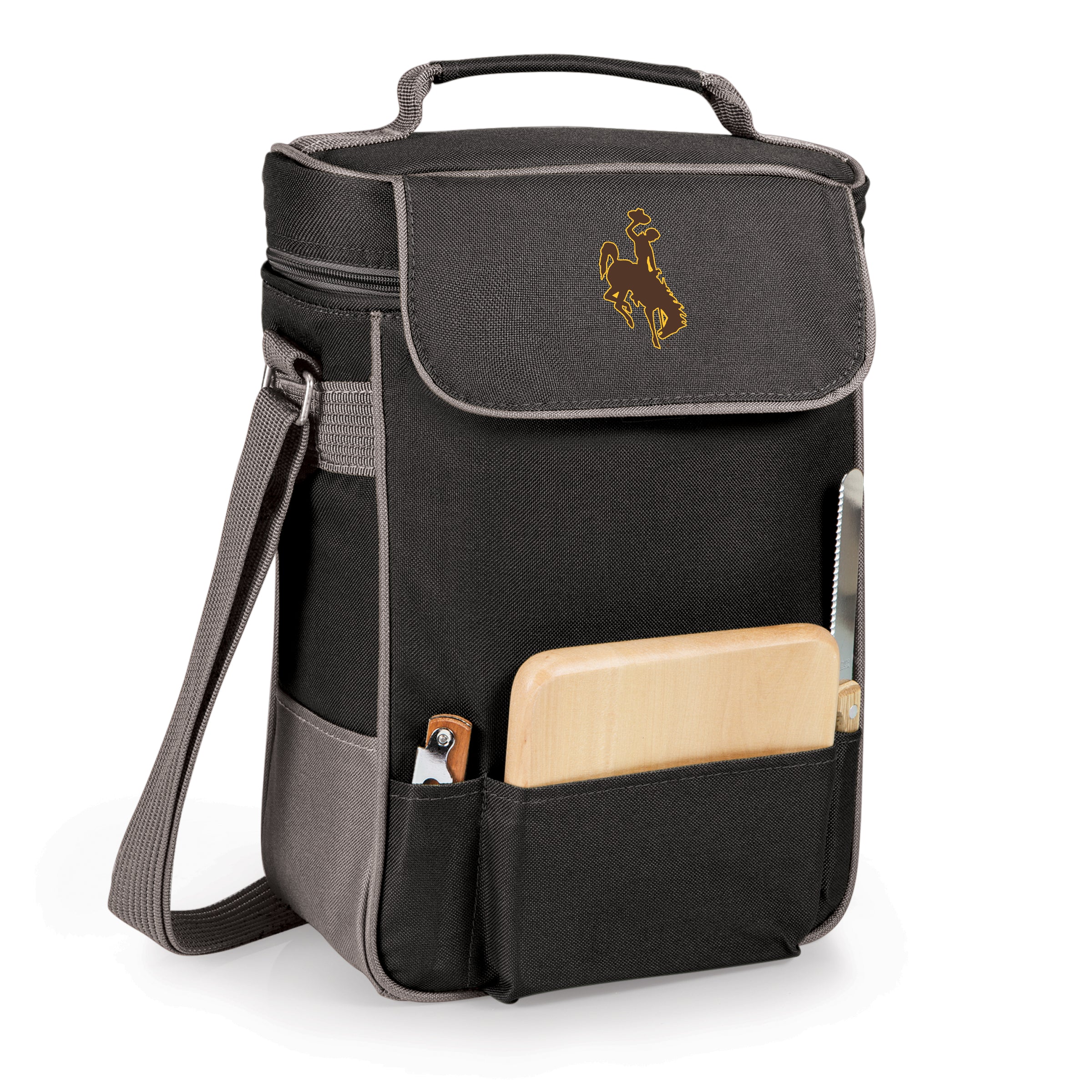 Wyoming Cowboys - Duet Wine & Cheese Tote