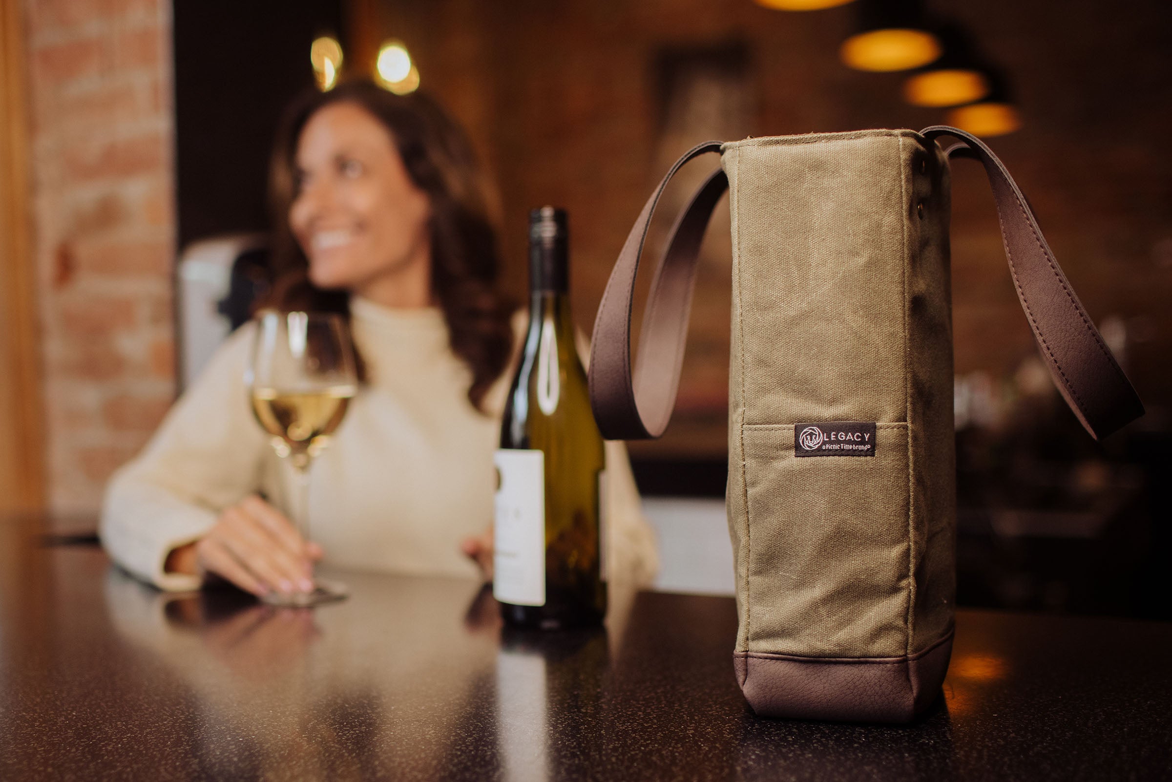 2 Bottle Insulated Wine Cooler Bag