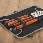 Kansas City Chiefs - 3-Piece BBQ Tote & Grill Set