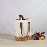Pico Willow and Canvas Lunch Basket
