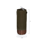 Washington Commanders - Malbec Insulated Canvas and Willow Wine Bottle Basket