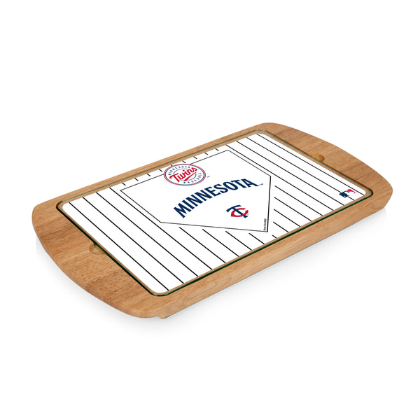 Minnesota Twins - Billboard Glass Top Serving Tray