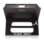 Atlanta Braves - X-Grill Portable Charcoal BBQ Grill