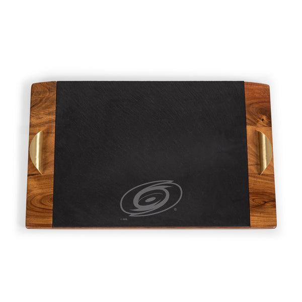 Carolina Hurricanes - Covina Acacia and Slate Serving Tray