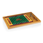 Minnesota Golden Gophers - Icon Glass Top Cutting Board & Knife Set