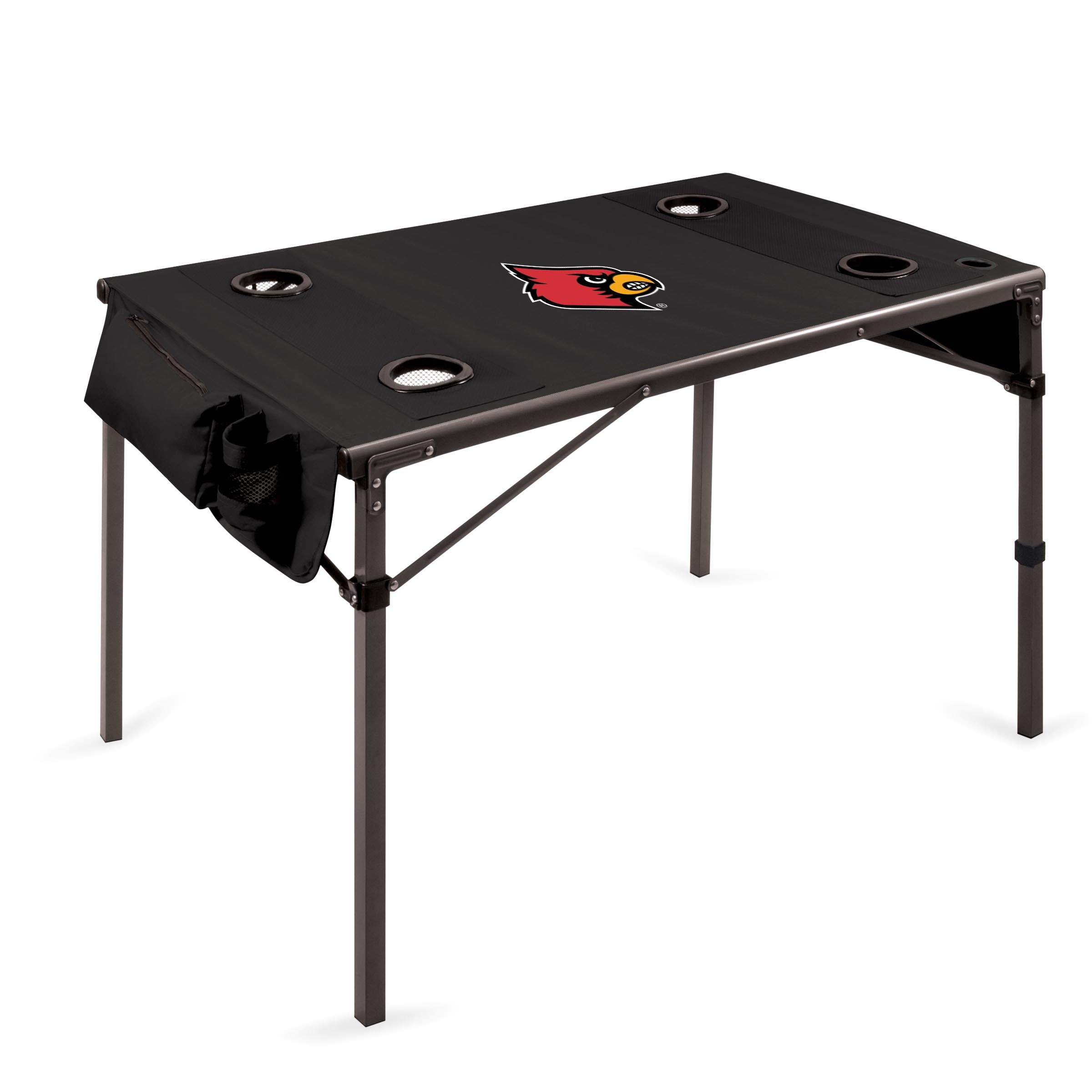 Louisville Cardinals - Travel Table Portable Folding Table