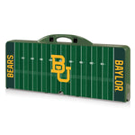 Baylor Bears Football Field - Picnic Table Portable Folding Table with Seats