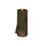 Washington Commanders - Malbec Insulated Canvas and Willow Wine Bottle Basket