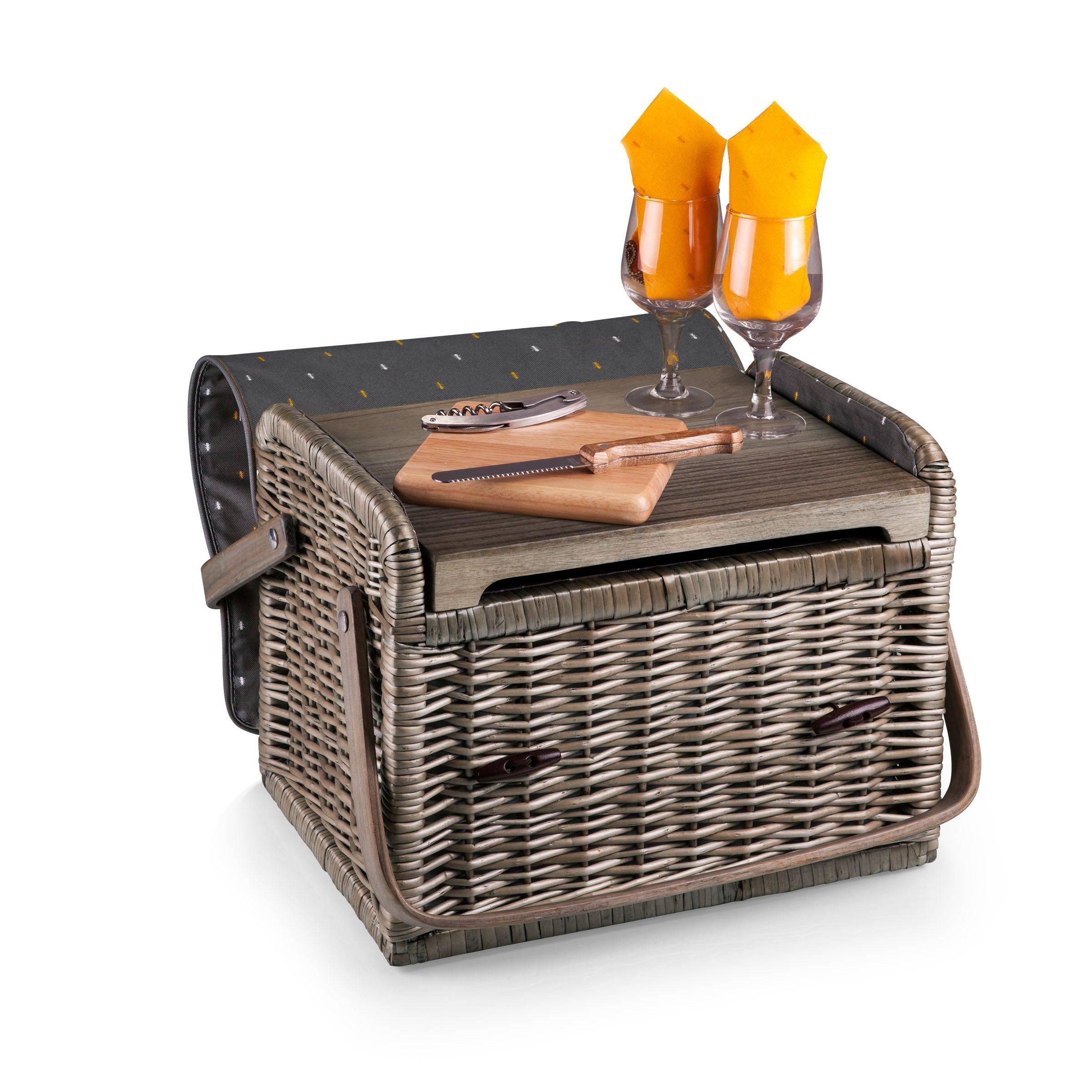 Kabrio Wine & Cheese Picnic Basket