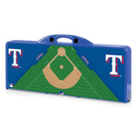 Texas Rangers Baseball Diamond - Picnic Table Portable Folding Table with Seats