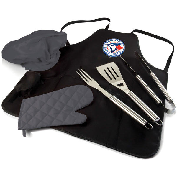 Toronto Blue Jays - BBQ Apron Tote Pro Grill Set