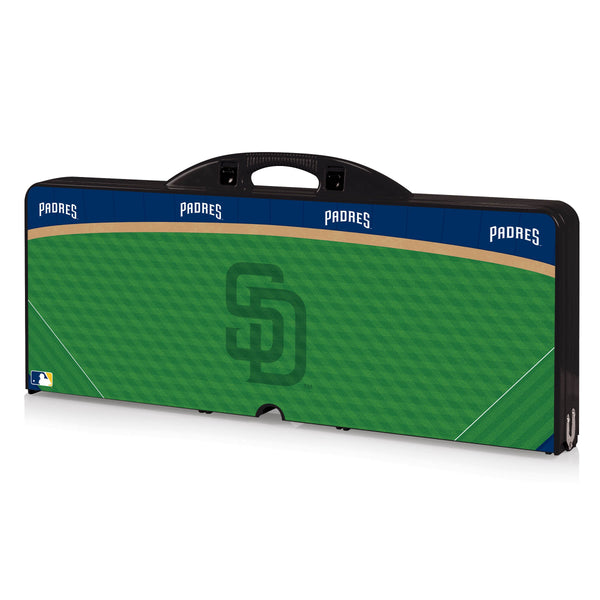 San Diego Padres Baseball Diamond - Picnic Table Portable Folding Table with Seats