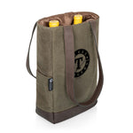 Texas Rangers - 2 Bottle Insulated Wine Cooler Bag