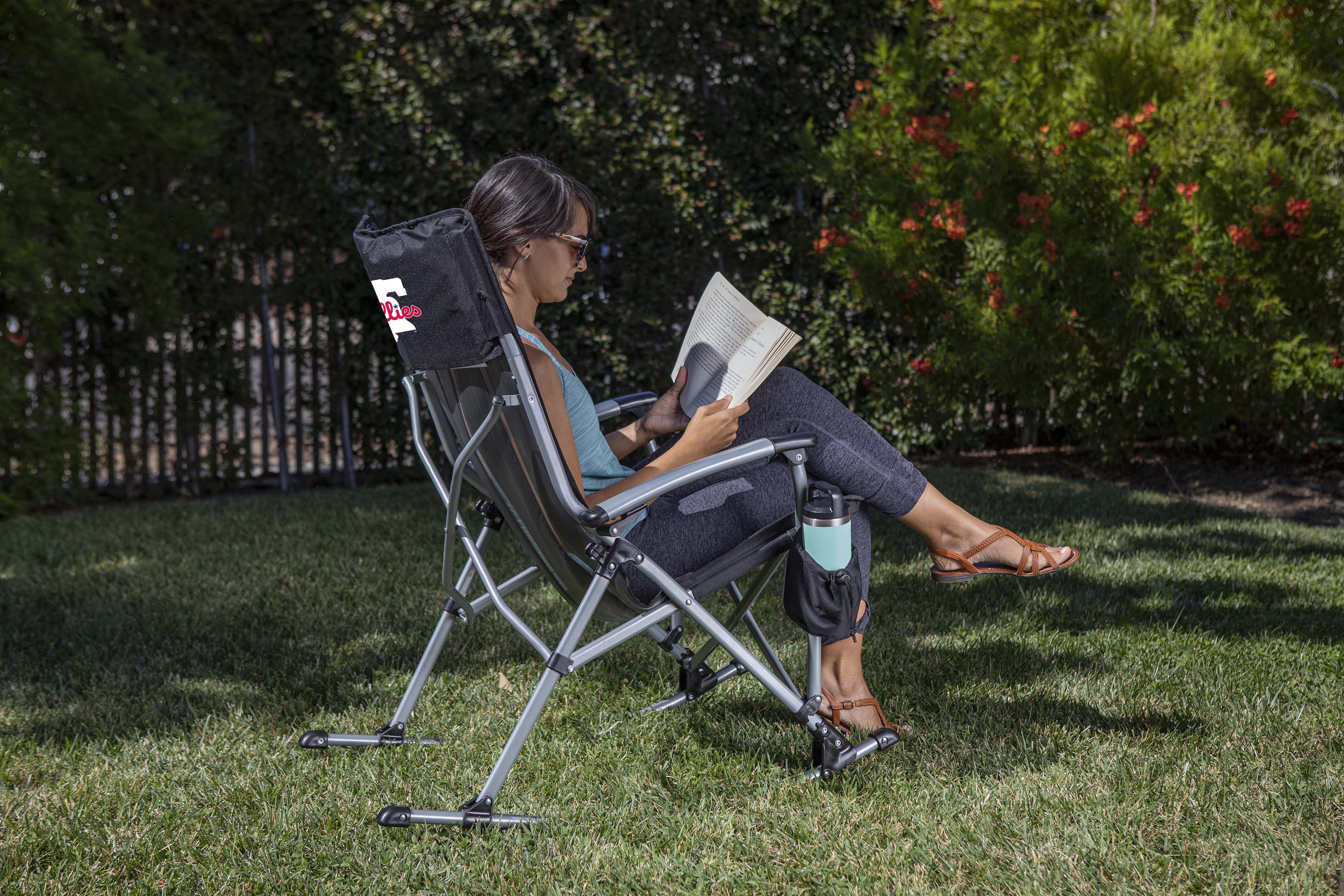 Philadelphia Phillies - Outdoor Rocking Camp Chair