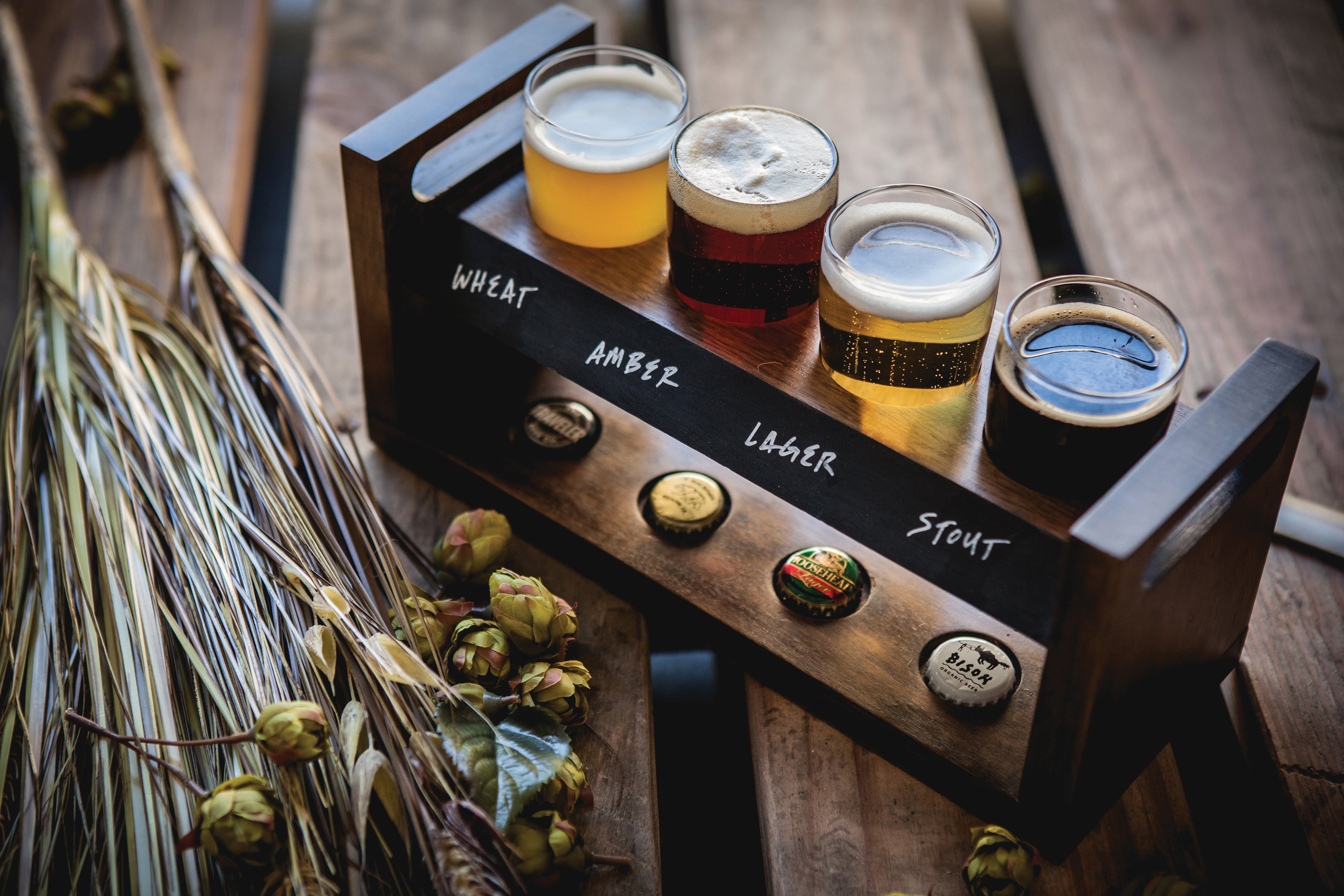 Los Angeles Chargers - Craft Beer Flight Beverage Sampler