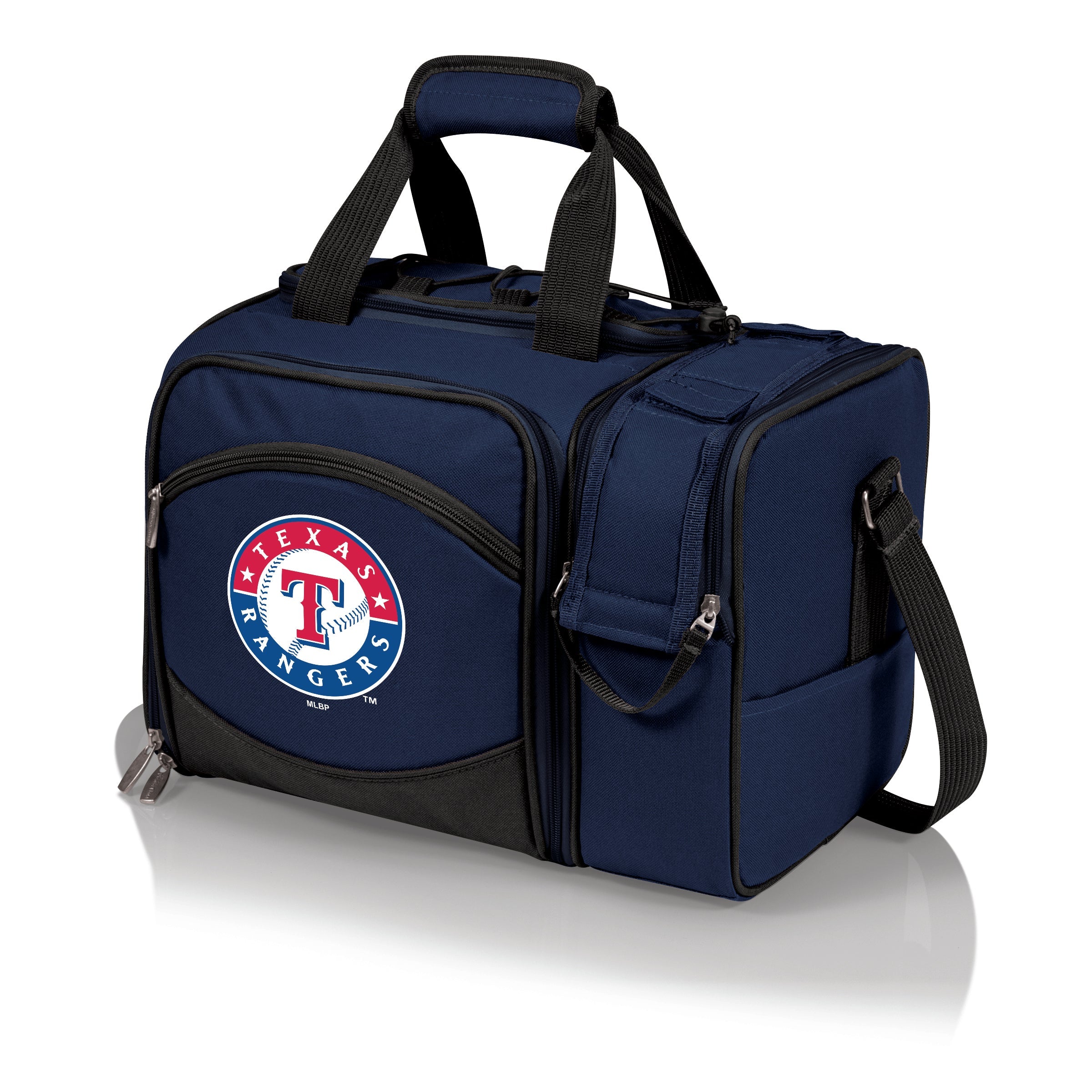 Texas Rangers - Malibu Picnic Basket Cooler